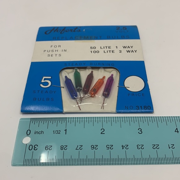 5 steady Hofert’s replacement bulbs 💡 2.5 volt - Picture 4 of 5